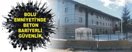 BOLU EMNYET'NDE BETON BARYERL GVENLK