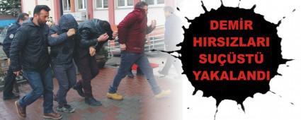 DEMR HIRSIZLARI SUST YAKALANDI