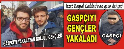 zzet Baysal Caddesi'nde gasp deheti