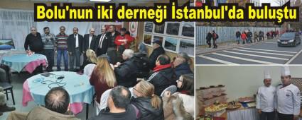 Bolu'nun iki dernei stanbul'da bulutu
