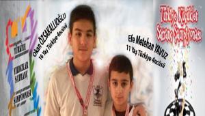 Satranta milli takma iki sporcu