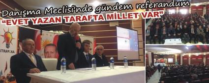 Danma Meclisi'nde gndem referandum