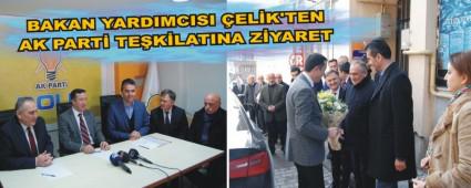 BAKAN YARDIMCISI ELK'TEN AK PART TEKLATINA ZYARET