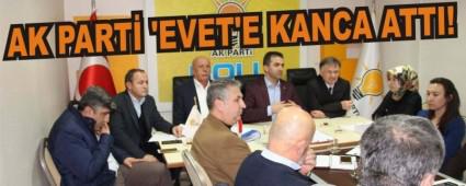 AK PART EVET'E KANCA ATTI!