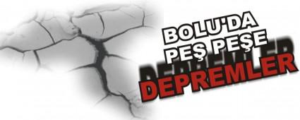 BOLU'DA PE PEE DEPREMLER