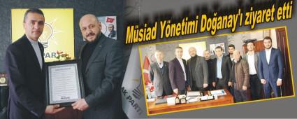  Msiad Ynetimi Doanay' ziyaret etti