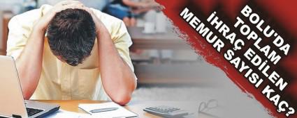 BOLU'DA TOPLAM HRA EDLEN MEMUR SAYISI KA?