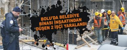BOLU'DA BELEDYE BNASI NAATINDAN DEN 2  YARALANDI