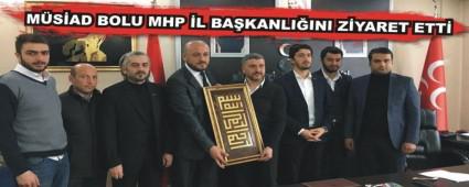 MSAD BOLU MHP L BAKANLIINI ZYARET ETT