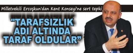 Milletvekili Ercokun'dan Kent Konseyi'ne sert tepki