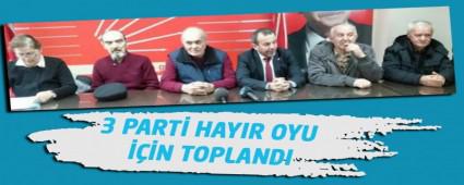 3 PART HAYIR OYU N TOPLANDI