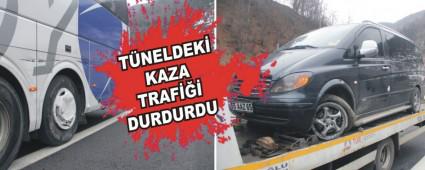 TNELDEK KAZA TRAF DURDURDU