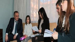 Bakan Ylmaz'n moral ziyaretleri devam ediyor