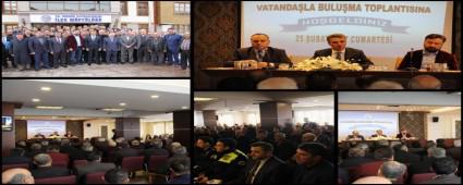 Vali Baru Gerede'de muhtarlar dinledi