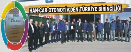 HAN-CAR OTOMOTV'DEN TRKYE BRNCL