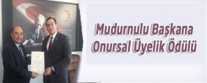 Mudurnulu Bakana Onursal yelik dl