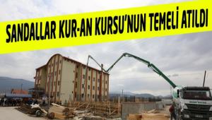 SANDALLAR KUR-AN KURSU\'NUN TEMEL ATILDI