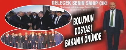 Bolu'nun dosyas Bakann nnde