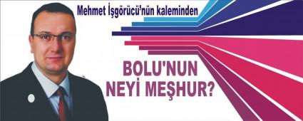 BOLU'NUN NEY MEHUR?