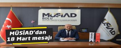 MSAD'dan 18 Mart mesaj