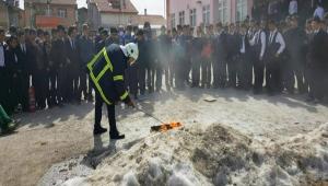 GEREDE'DE YANGIN TATBKATLARI DEVAM EDYOR