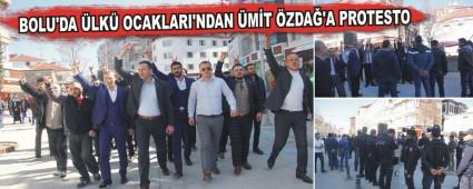 BOLU'DA LK OCAKLARI'NDAN MT ZDA'A PROTESTO