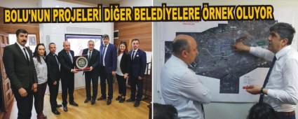 BOLU'NUN PROJELER DER BELEDYELERE RNEK OLUYOR