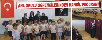 ANA OKULU RENCLERNDEN KANDL PROGRAMI