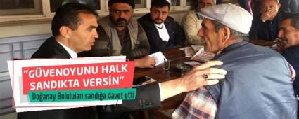 Doanay Bolulular sanda davet etti