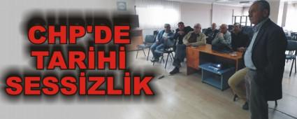 CHP'de tarihi sessizlik