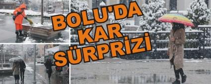 BOLU'DA KAR SRPRZ