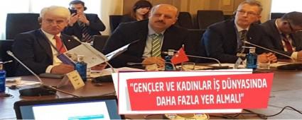 "GENLER VE KADINLAR  DNYASINDA DAHA FAZLA YER ALMALI"