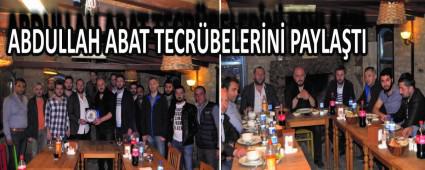 ABDULLAH ABAT TECRBELERN PAYLATI