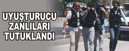 UYUTURUCU ZANLILARI TUTUKLANDI