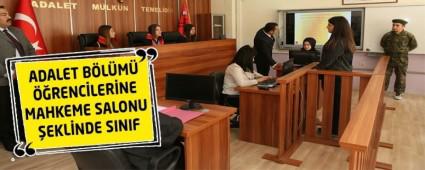 ADALET BLM RENCLERNE MAHKEME SALONU EKLNDE SINIF