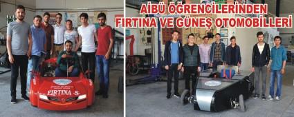 AB rencilerinden Frtna ve Gne Otomobilleri