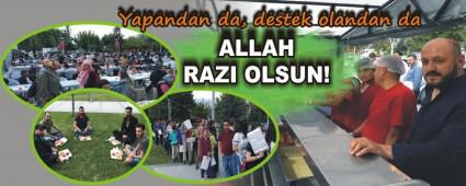 Yapandan da, destek olandan da  ALLAH RAZI OLSUN!