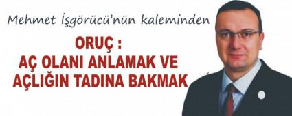 ORU : A OLANI ANLAMAK VE ALIIN TADINA BAKMAK