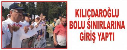 KILIDAROLU BOLU SINIRLARINA GR YAPTI