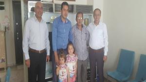 Bakan Uzunolu, Gazileri ziyaret etti