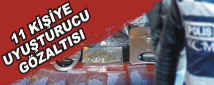  11 KYE UYUTURUCU GZALTISI