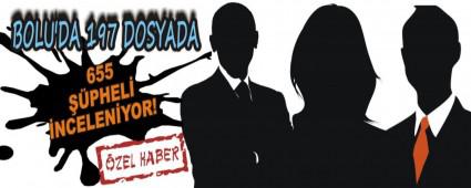 BOLU'DA 197 DOSYADA, 655 PHEL NCELENYOR!