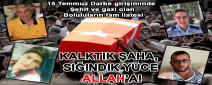 KALKTIK AHA, SIINDIK YCE ALLAH'A!