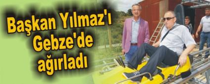 Bakan Ylmaz' Gebze'de arlad