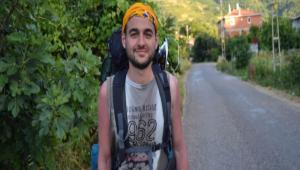 AB rencisi otostopla Trkiye'yi geziyor