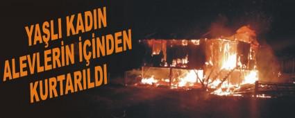 YALI KADIN ALEVLERN NDEN KURTARILDI