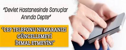 DEVLET HASTANESNDE SONULAR ANINDA CEPTE