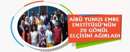 AB YUNUS EMRE ENSTTS'NN 20 GNL ELSN AIRLADI