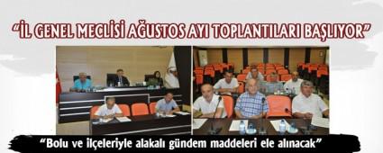 L GENEL MECLS AUSTOS AYI TOPLANTILARI BALIYOR