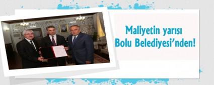 Maliyetin yars Bolu Belediyesi\'nden!